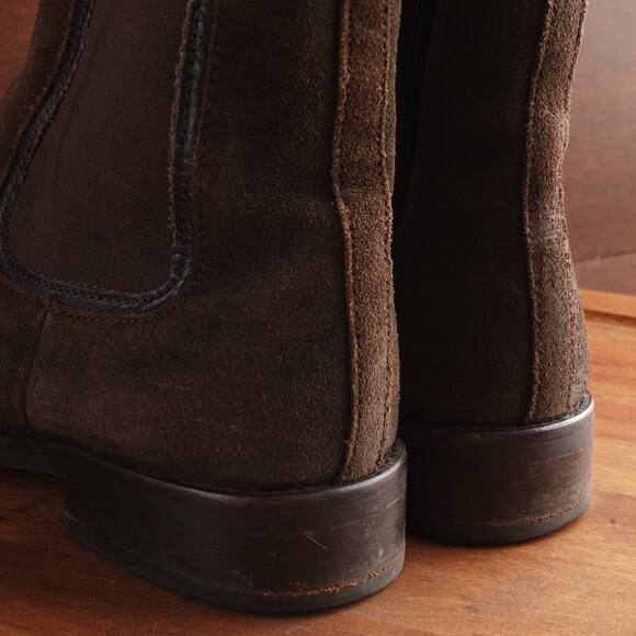 Thursday Boot Company Womens SZ 8.5 Brown Duchess Chelsea Suede Pull On Western - Picture 8 of 15